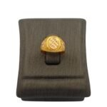 خاتم أطفال ذهب عيار 21 الوزن 1.05 جرام