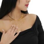 خناق ذهب عيار 21 الوزن 14.04 جرام