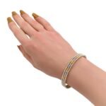 اسواره مكس ذهب عيار 18 الوزن 3.39 جرام