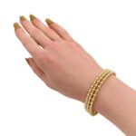 اسواره ذهب عيار 18 وزن 4.95 جرام تصميم فاخر وجذاب