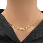 عقد ذهب عيار 18 وزن 1.94 جرام لمظهر فاخر