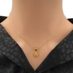 عقد ذهب عيار 21 الوزن 1.35 جرام