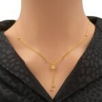 عقد ذهب عيار 21 الوزن 2.55 جرام