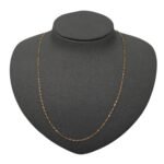 سلسال ذهب عيار 18 الوزن 0.98 جرام