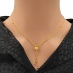 عقد ذهب عيار 21 الوزن 2.87 جرام