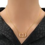 عقد ذهب عيار 21 الوزن 2.67 جرام