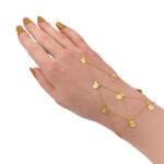 كف ذهب عيار 21 الوزن 2.14 جرام