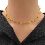 عقد ذهب عيار 21 الوزن 10.79 جرام