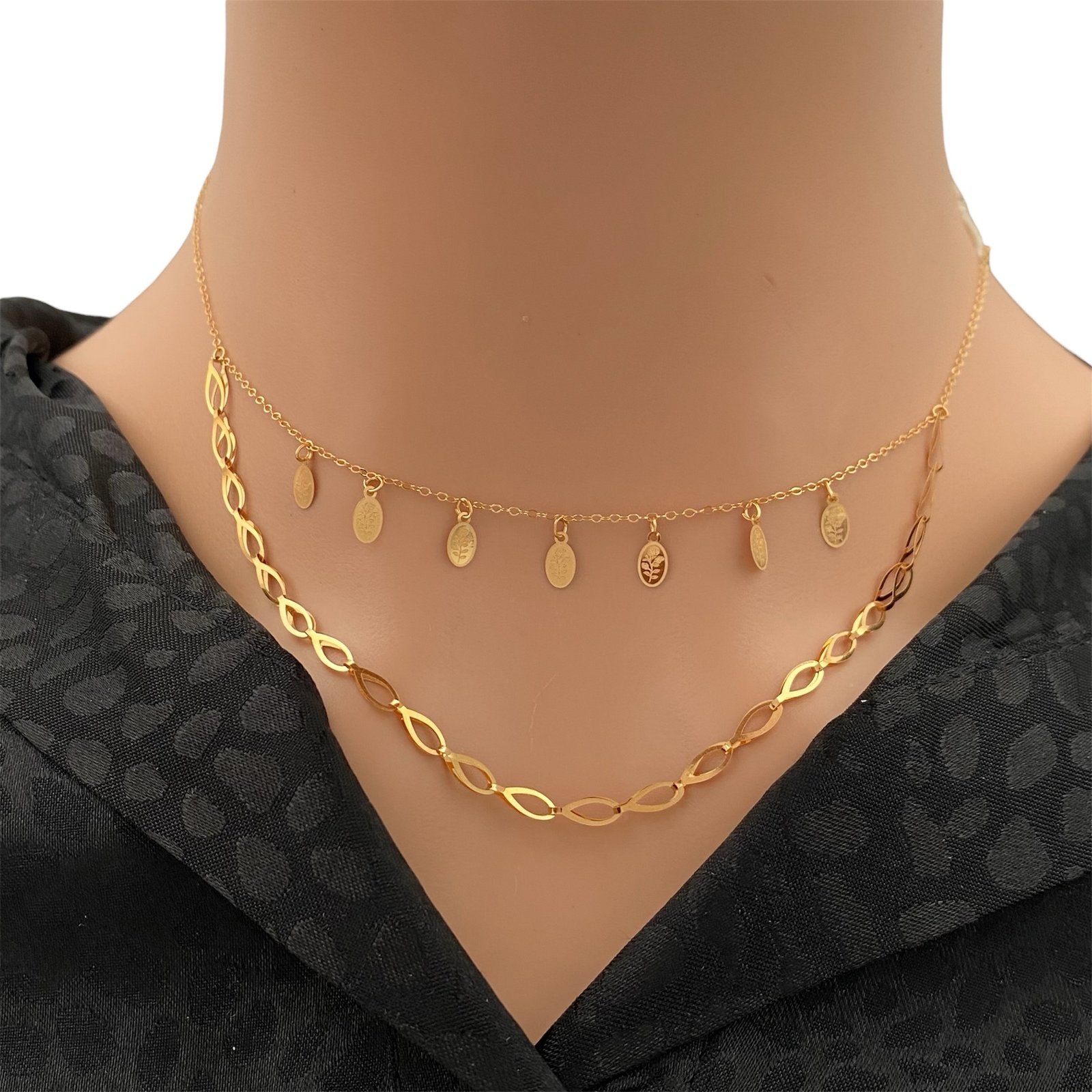 photoroom_20260315_223717 عقد ذهب عيار 21 الوزن 1.33 جرام - الصورة 1