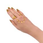 كف ذهب عيار 21 الوزن 4.03 جرام