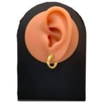 ⁦حلق ذهب عيار 18 الوزن 4.82 جرام⁩ - الصورة ⁦2⁩