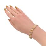 اسواره مكس ذهب عيار 18 الوزن 3.32 جرام