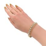 اسواره مكس ذهب عيار 18 الوزن 3.76 جرام