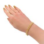 اسواره ذهب عيار 18 الوزن 5.35 جرام