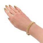 اسواره ذهب عيار 18 الوزن 3.32 جرام