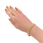 اسواره ذهب عيار 18 الوزن 3.28 جرام