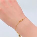 ⁦كف ذهب عيار 21 الوزن 3.55 جرام⁩ - الصورة ⁦3⁩