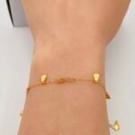 ⁦أسواره ذهب عيار 21 الوزن 0.93 جرام⁩ - الصورة ⁦3⁩