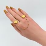 ⁦كف اوتار ذهب عيار 21 الوزن 4.75 جرام⁩ - الصورة ⁦2⁩