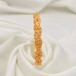 ⁦غويشة ذهب عيار 21 الوزن 13.64 جرام⁩ - الصورة ⁦2⁩