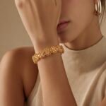 غويشة ذهب عيار 21 الوزن 11.00 جرام