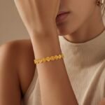 غويشة ذهب عيار 21 الوزن 9.20 جرام