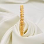 ⁦غويشة ذهب عيار 21 الوزن 9.49 جرام⁩ - الصورة ⁦2⁩