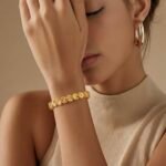 غويشة ذهب عيار 21 الوزن 4.84 جرام