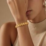 غويشة ذهب عيار 21 الوزن 6.86 جرام