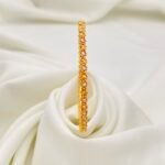 ⁦غويشة ذهب عيار 21 الوزن 11.09 جرام⁩ - الصورة ⁦2⁩