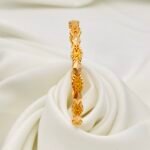 ⁦غويشة ذهب عيار 21 الوزن 10.06 جرام⁩ - الصورة ⁦2⁩