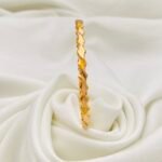 ⁦غويشة ذهب عيار 21 الوزن 4.71 جرام⁩ - الصورة ⁦2⁩