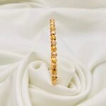 ⁦غويشة ذهب عيار 21 الوزن 6.70 جرام⁩ - الصورة ⁦2⁩