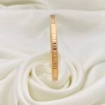 ⁦غويشة ذهب عيار 21 الوزن 6.27 جرام⁩ - الصورة ⁦2⁩