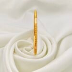 ⁦غويشة ذهب عيار 21 الوزن 5.51 جرام⁩ - الصورة ⁦2⁩