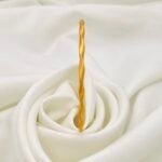 ⁦غويشة ذهب عيار 21 الوزن 4.13 جرام⁩ - الصورة ⁦2⁩