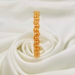 ⁦غويشة ذهب عيار 21 الوزن 9.80 جرام⁩ - الصورة ⁦2⁩