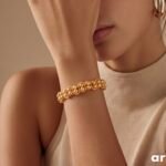 غويشة ذهب عيار 21 الوزن 9.80 جرام