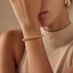 غويشة ذهب عيار 21 الوزن 9.09 جرام