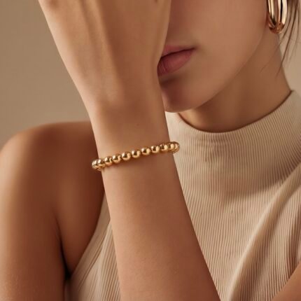 غويشة ذهب عيار 21 الوزن 9.79 جرام