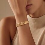 غويشة ذهب عيار 21 الوزن 6.62 جرام