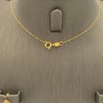 ⁦نصف طقم ذهب عيار 21 الوزن 3.61 جرام⁩ - الصورة ⁦2⁩