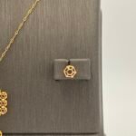 ⁦نصف طقم ذهب عيار 21 الوزن 3.09 جرام⁩ - الصورة ⁦4⁩