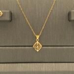 ⁦نصف طقم ذهب عيار 21 الوزن 2.18 جرام⁩ - الصورة ⁦5⁩