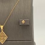 ⁦نصف طقم ذهب عيار 21 الوزن 2.87 جرام⁩ - الصورة ⁦4⁩