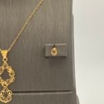 ⁦نصف طقم ذهب عيار 21 وزن 3.82 جرام فخامة تليق بك⁩ - الصورة ⁦4⁩