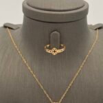 ⁦نصف طقم ذهب عيار 21 الوزن 3.74 جرام⁩ - الصورة ⁦5⁩