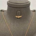 ⁦نصف طقم ذهب عيار 21 الوزن 2.20 جرام⁩ - الصورة ⁦5⁩