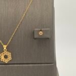⁦نصف طقم ذهب عيار 21 الوزن 2.07 جرام⁩ - الصورة ⁦4⁩