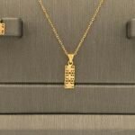 ⁦نصف طقم ذهب عيار 21 الوزن 2.40 جرام⁩ - الصورة ⁦4⁩